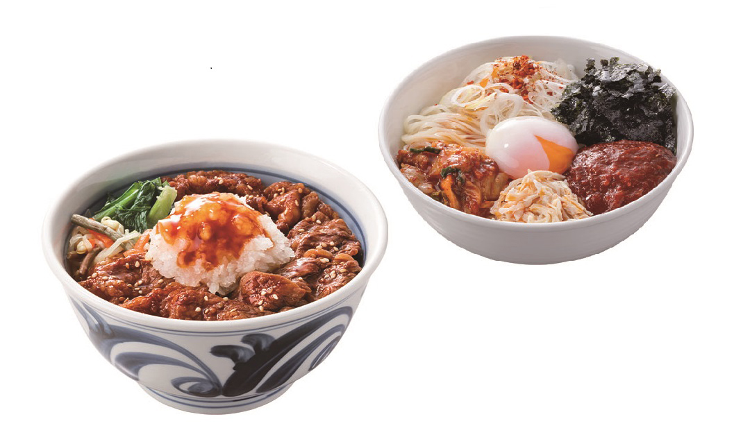 おろし牛かるび丼（並）＋ミニ温玉ビビン麺