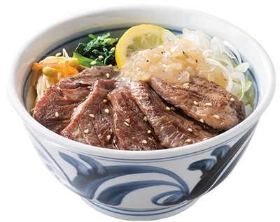 ねぎ塩牛たん丼